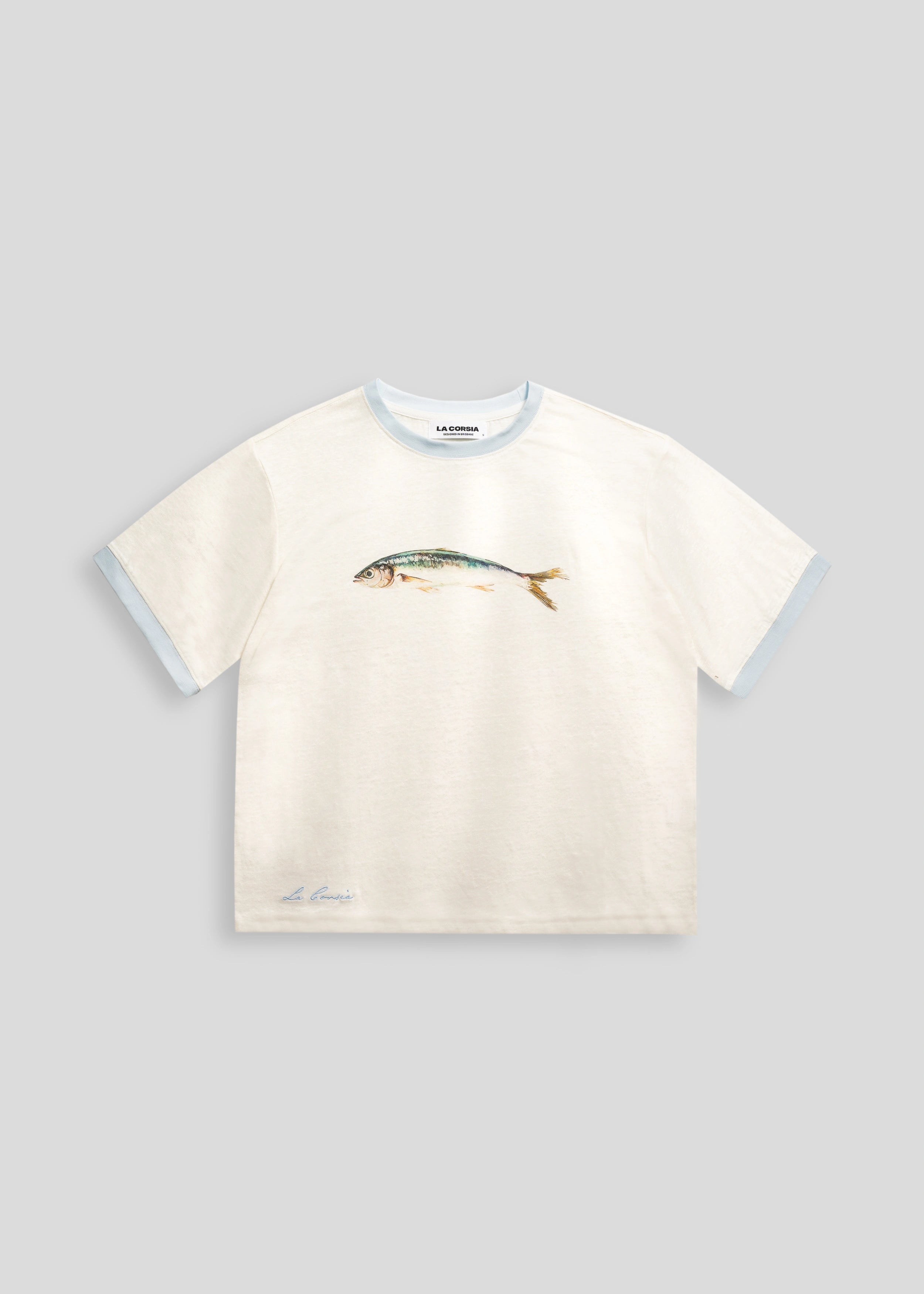 Jersey Knit Tee - Sardine