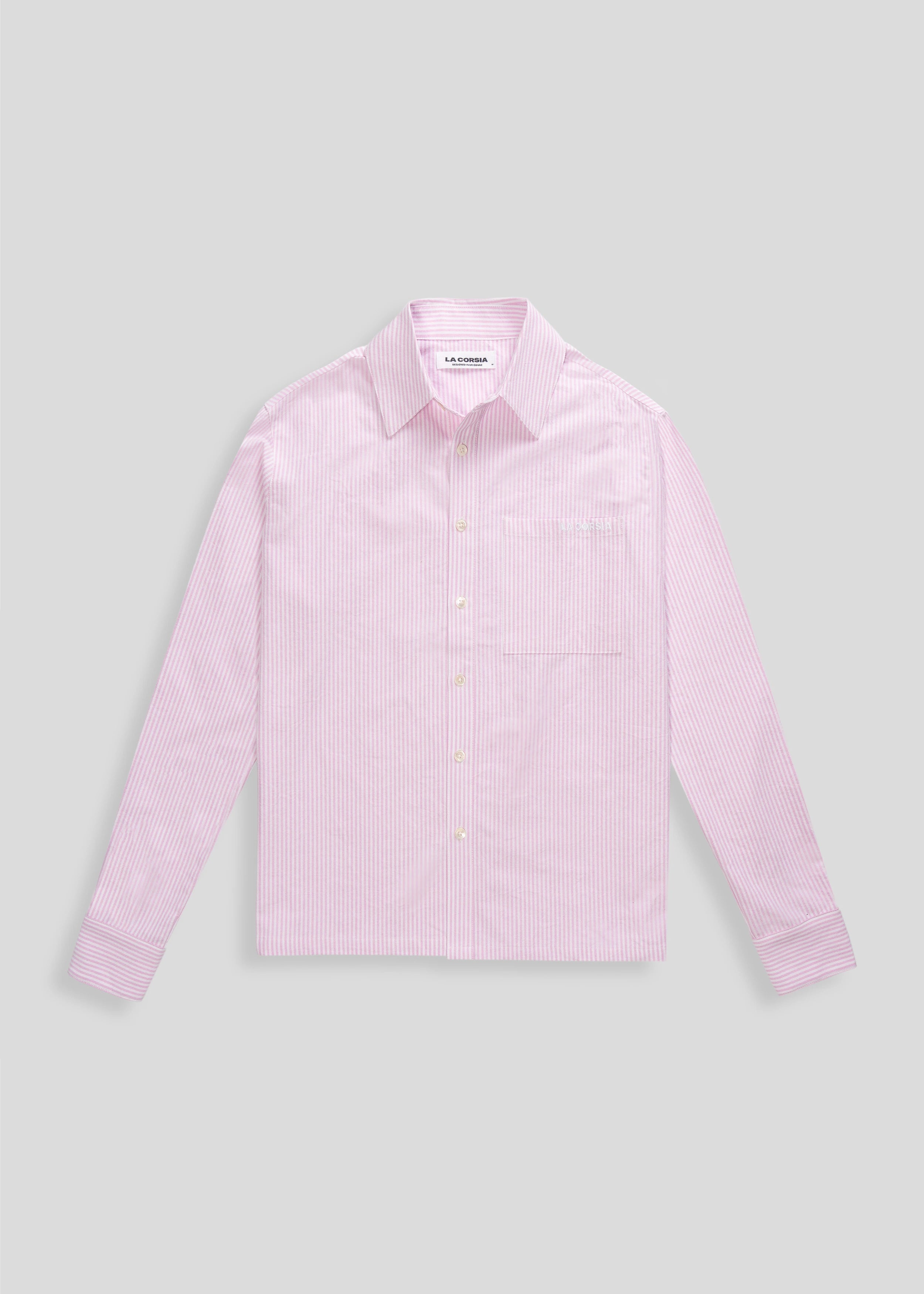 Business Shirt - Pink Stripe