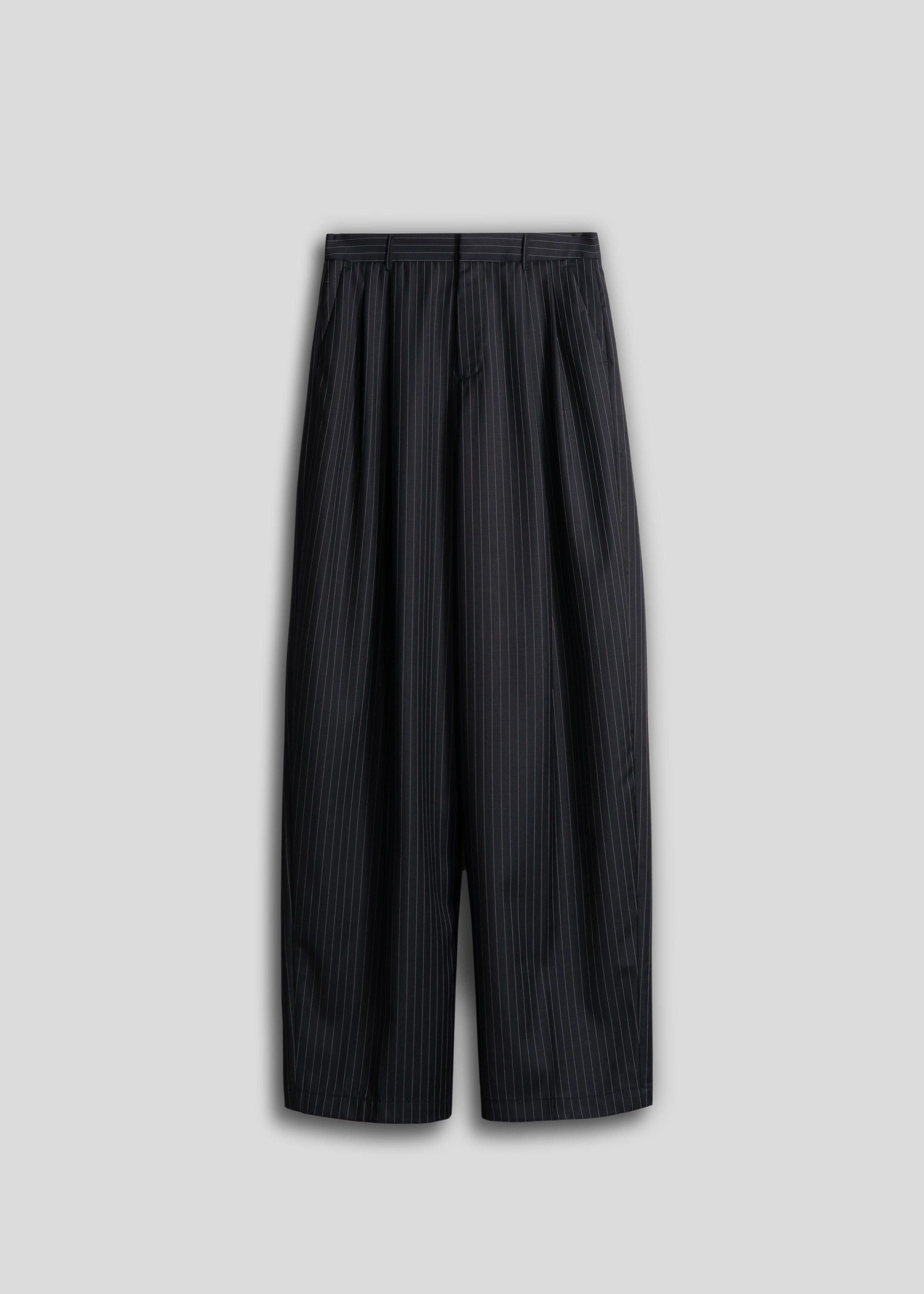 Wide Leg Wool Trouser