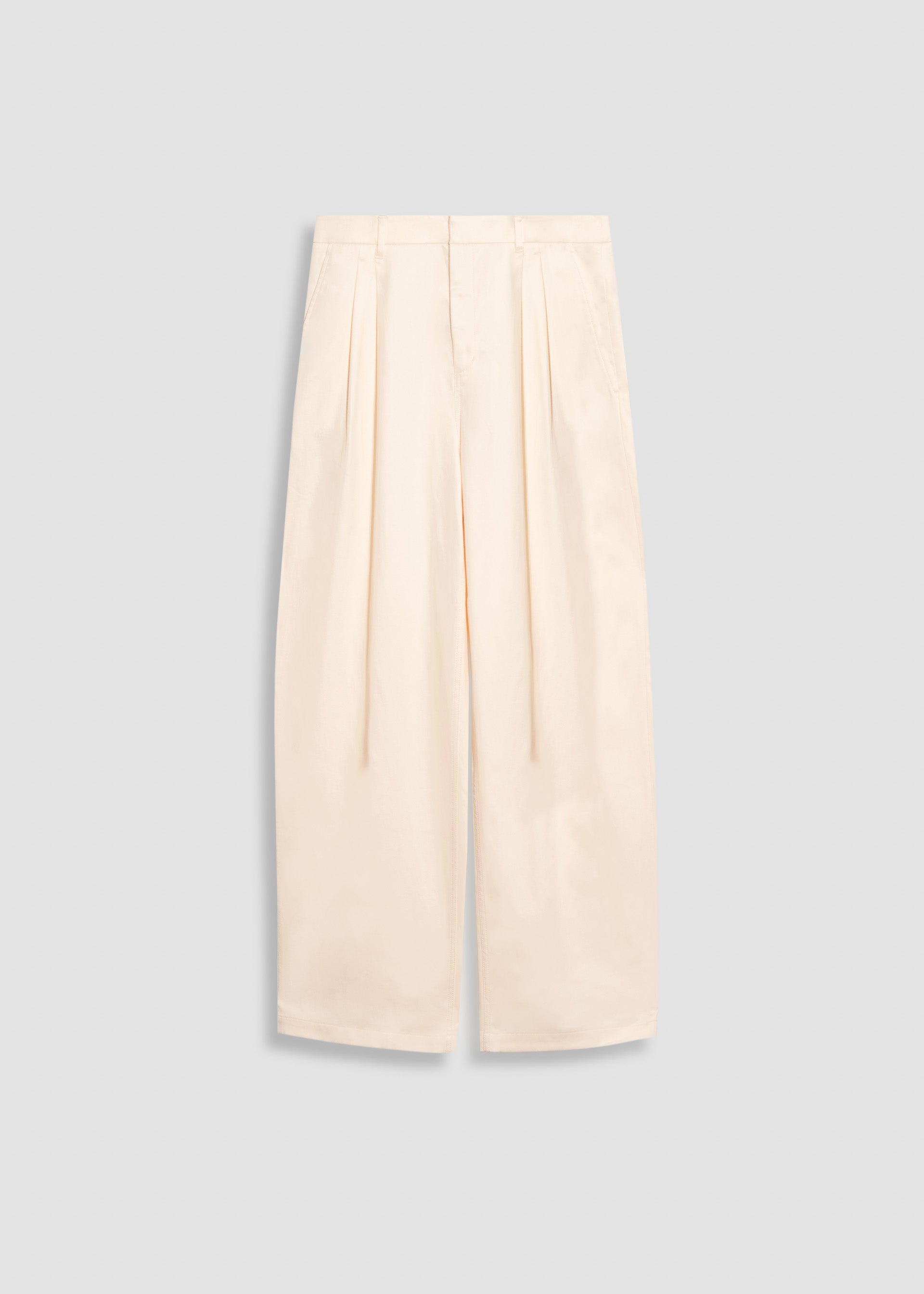 Wide Leg Pleated Trouser