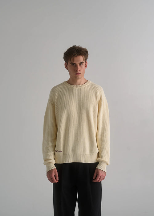 Cotton Fisherman Sweater