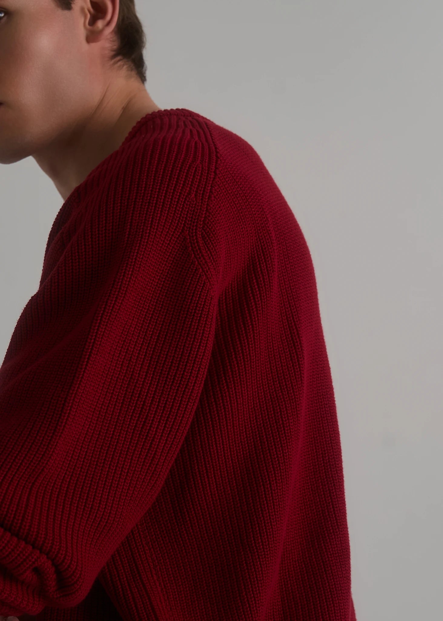 Cotton Fisherman Sweater