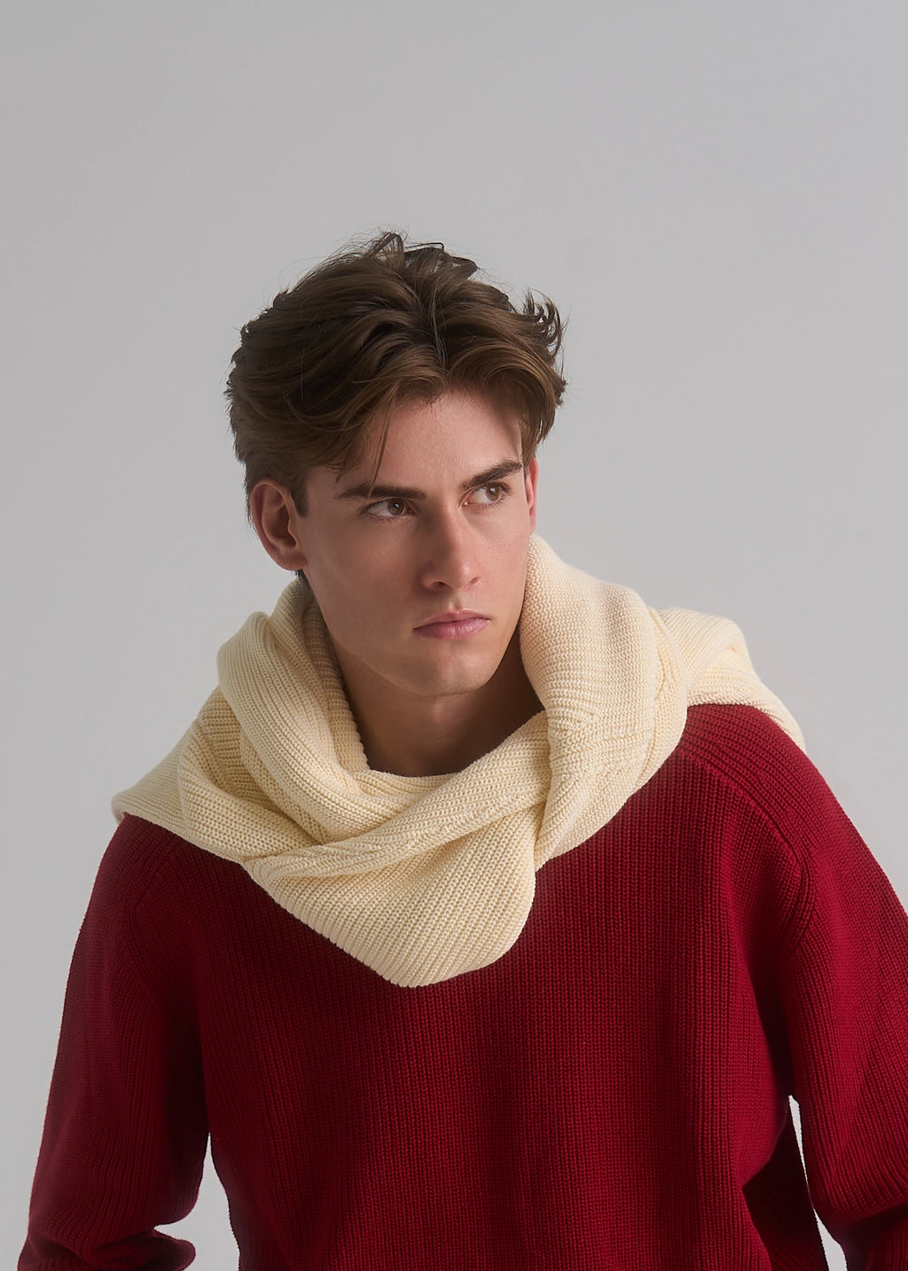 Cotton Fisherman Sweater