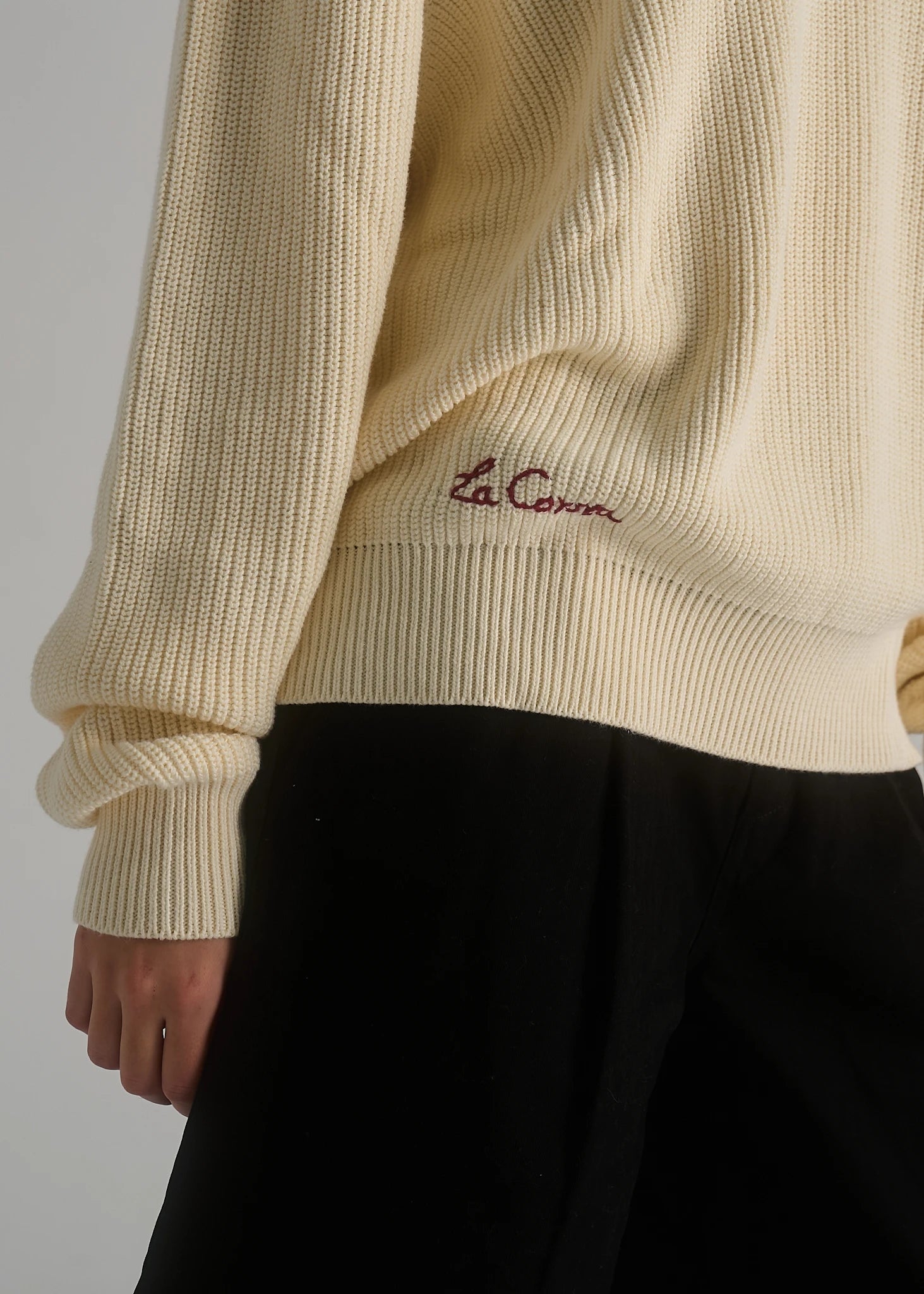 Cotton Fisherman Sweater