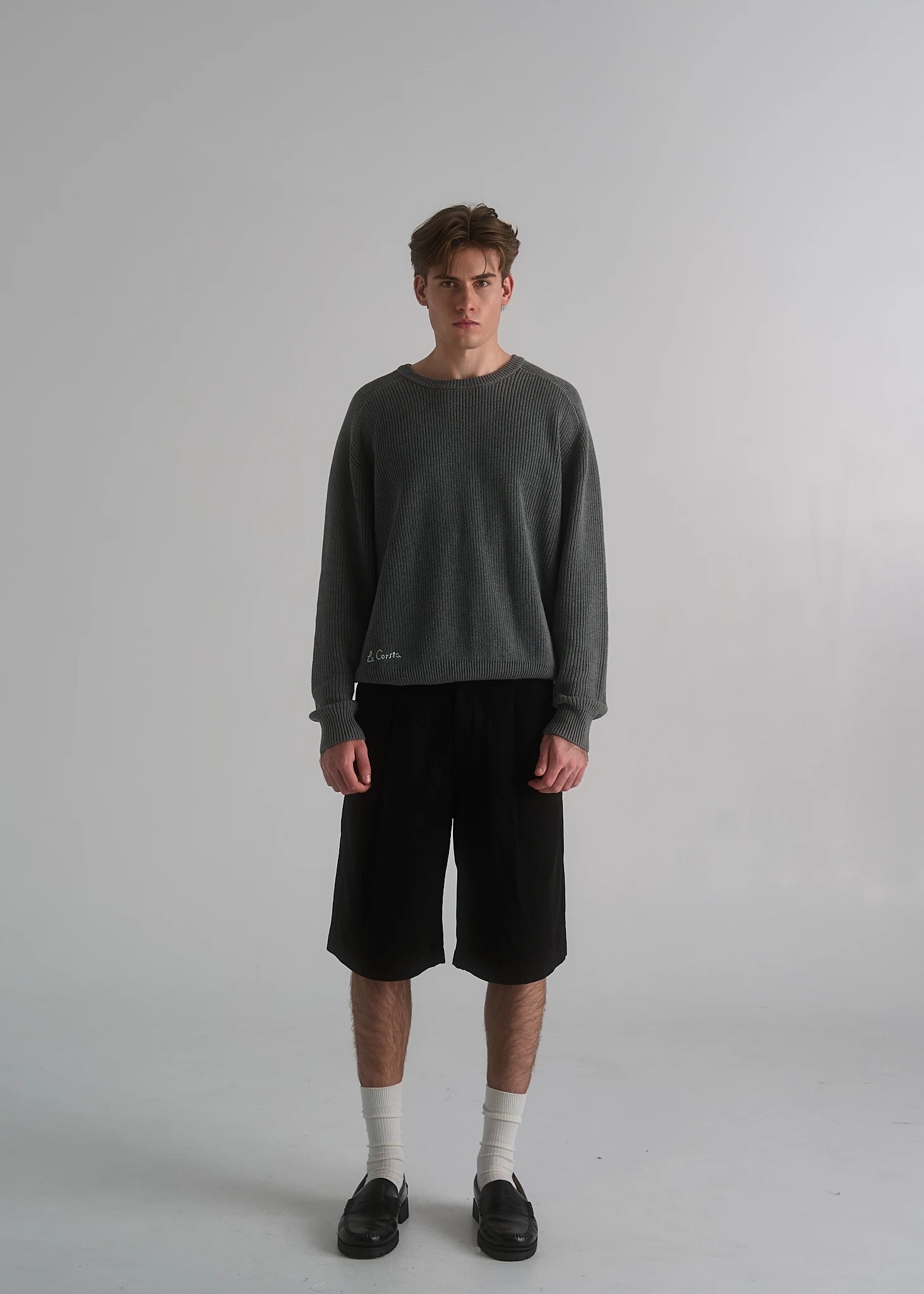 Cotton Fisherman Sweater