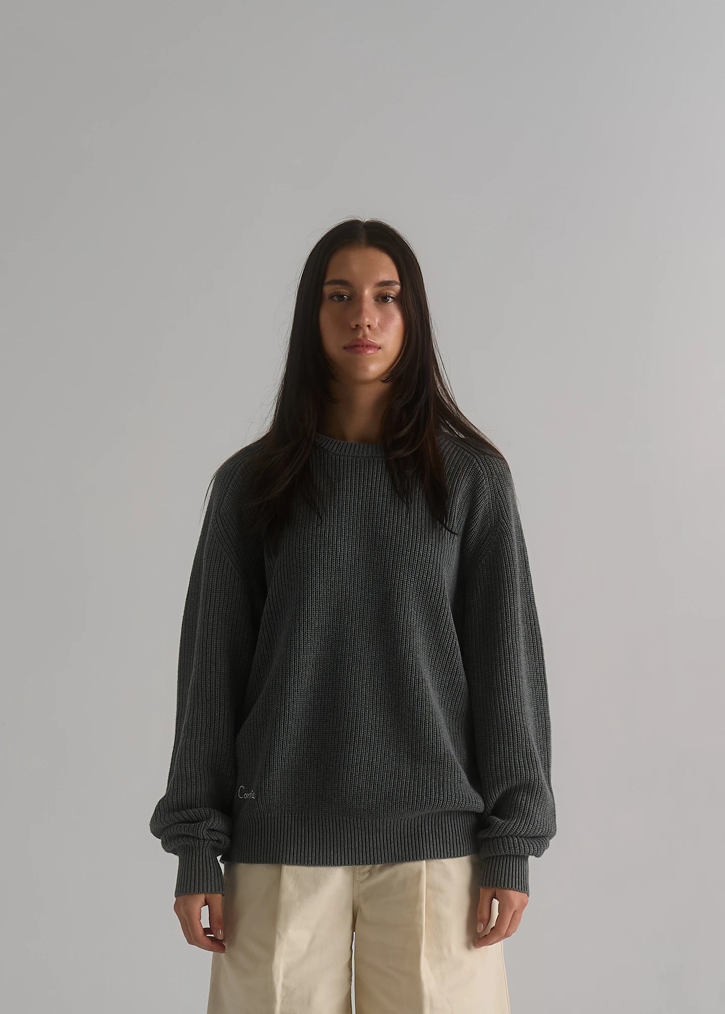 Cotton Fisherman Sweater