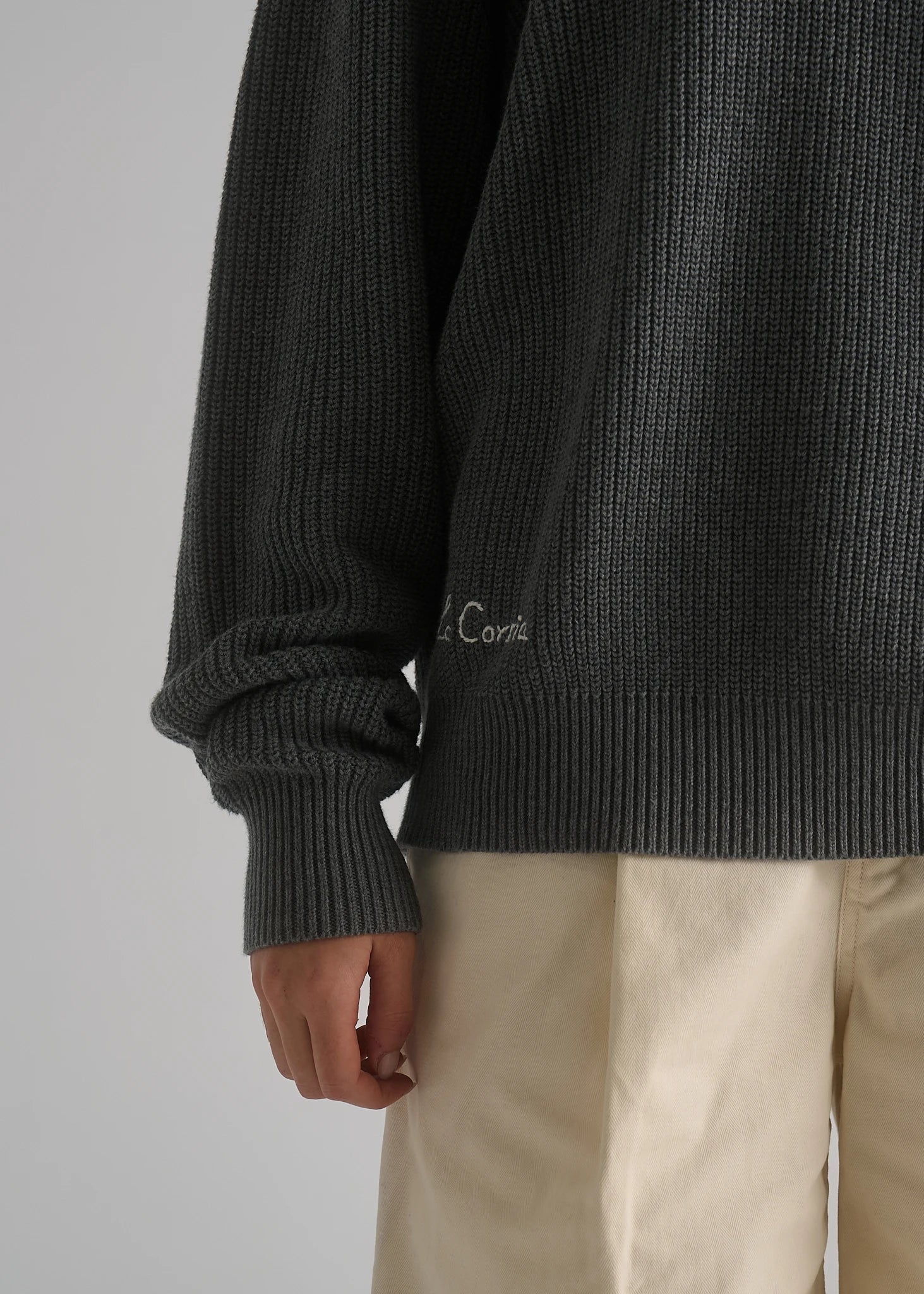 Cotton Fisherman Sweater