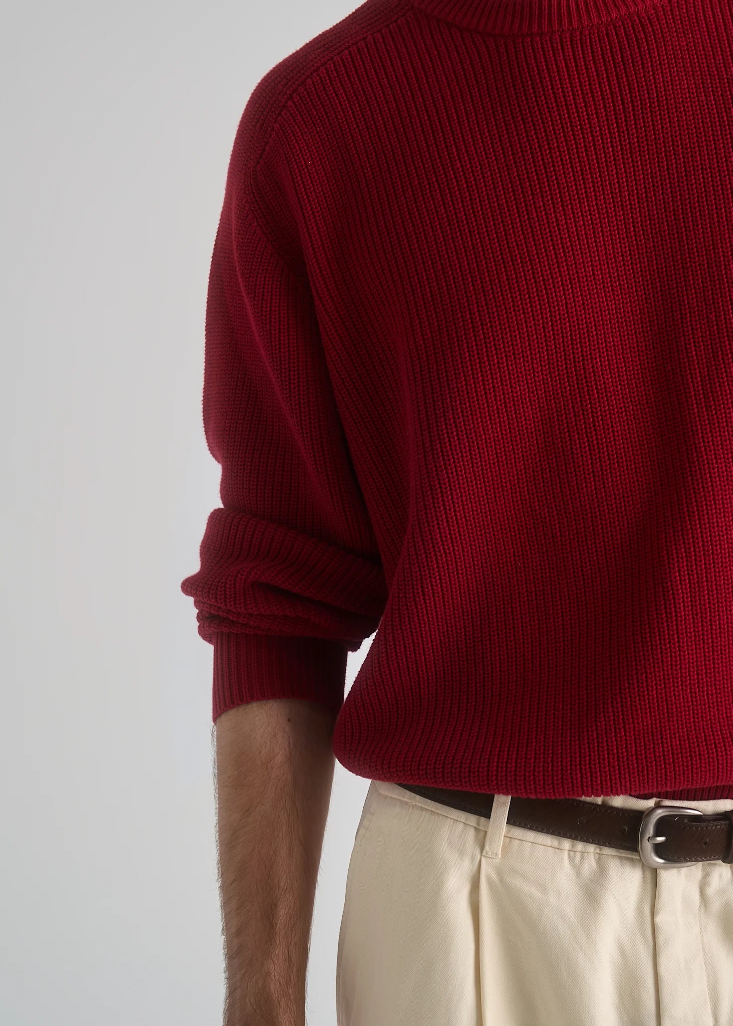 Cotton Fisherman Sweater