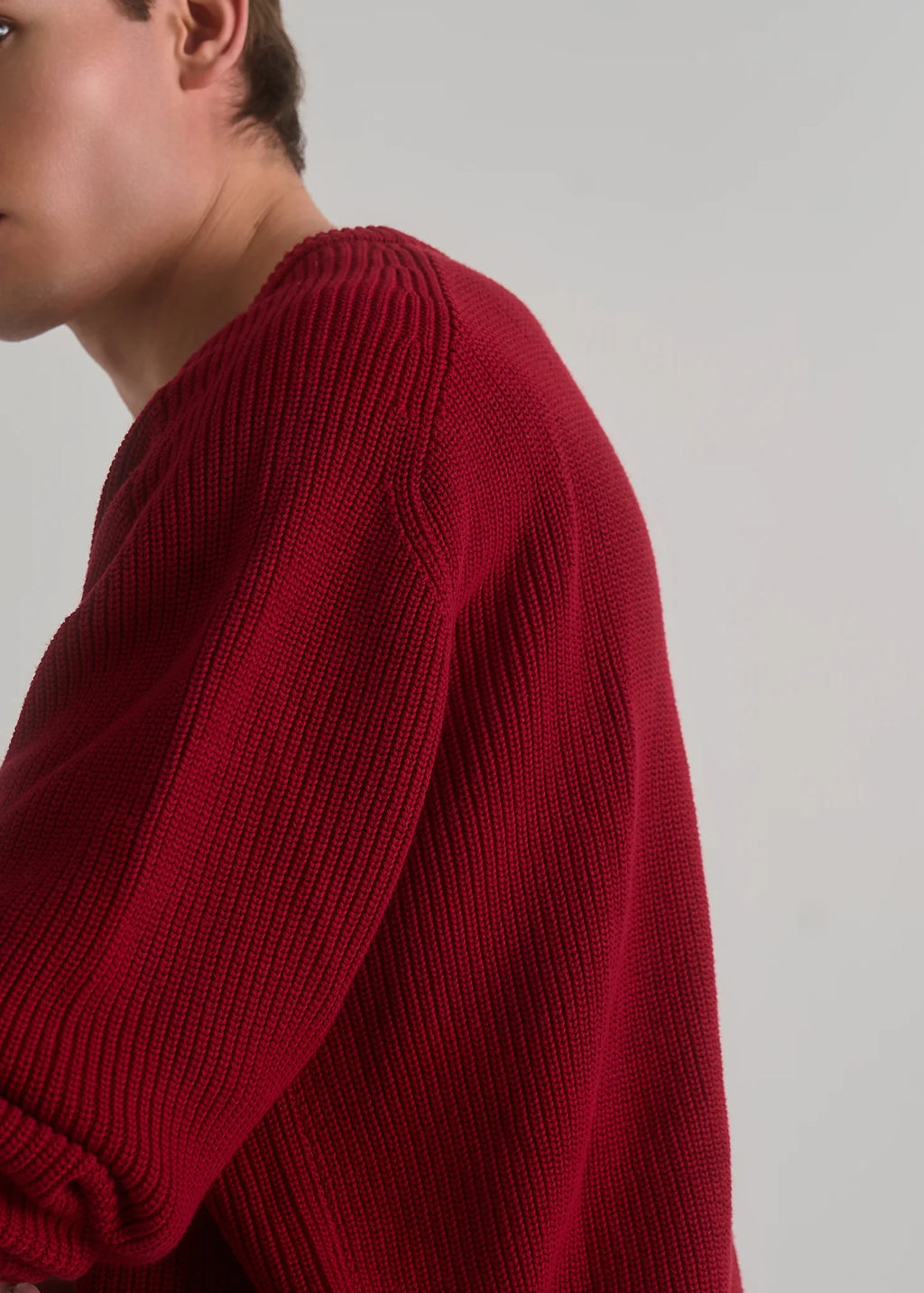 Cotton Fisherman Sweater