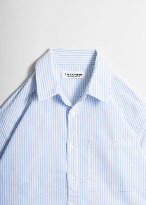 Business Shirt - Blue Stripe
