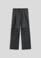 Corsia Country Club Pant in navy check, flat lay on a plain background