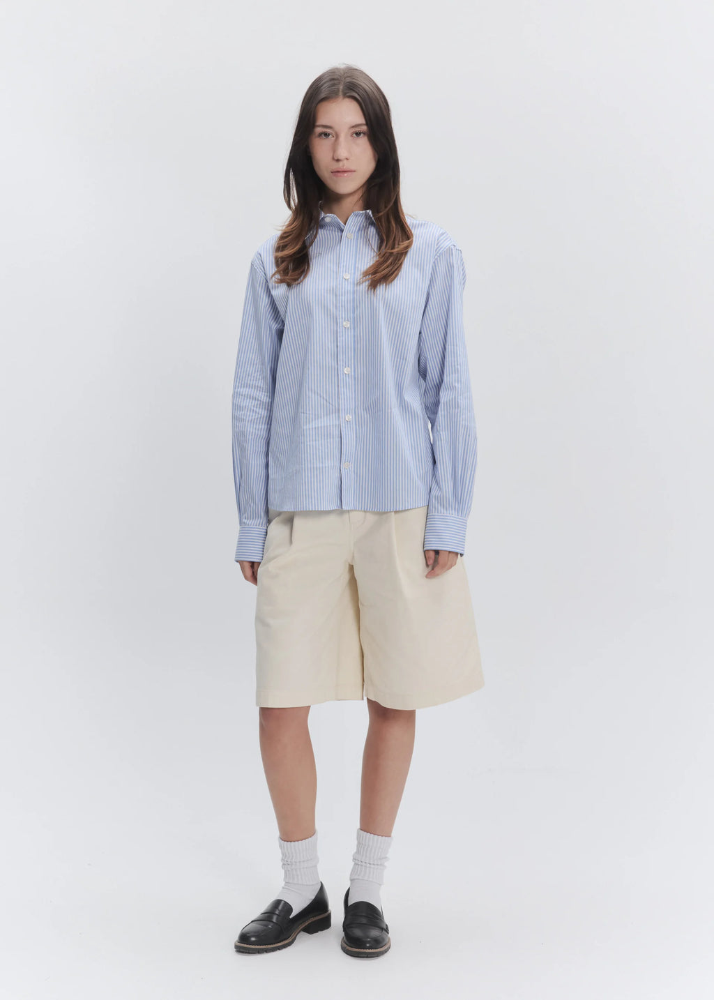 Wide Leg Pleated Short