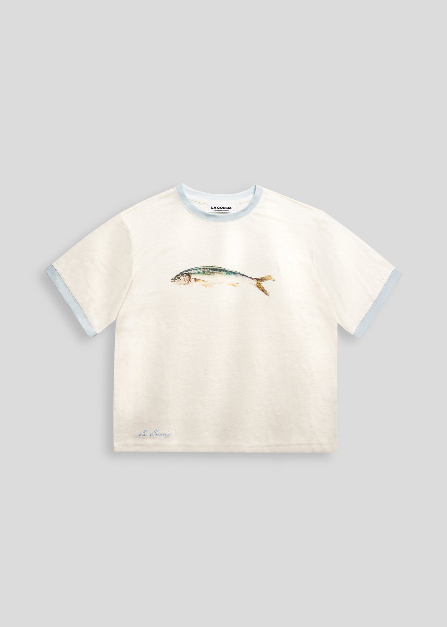 Jersey Knit Tee - Sardine