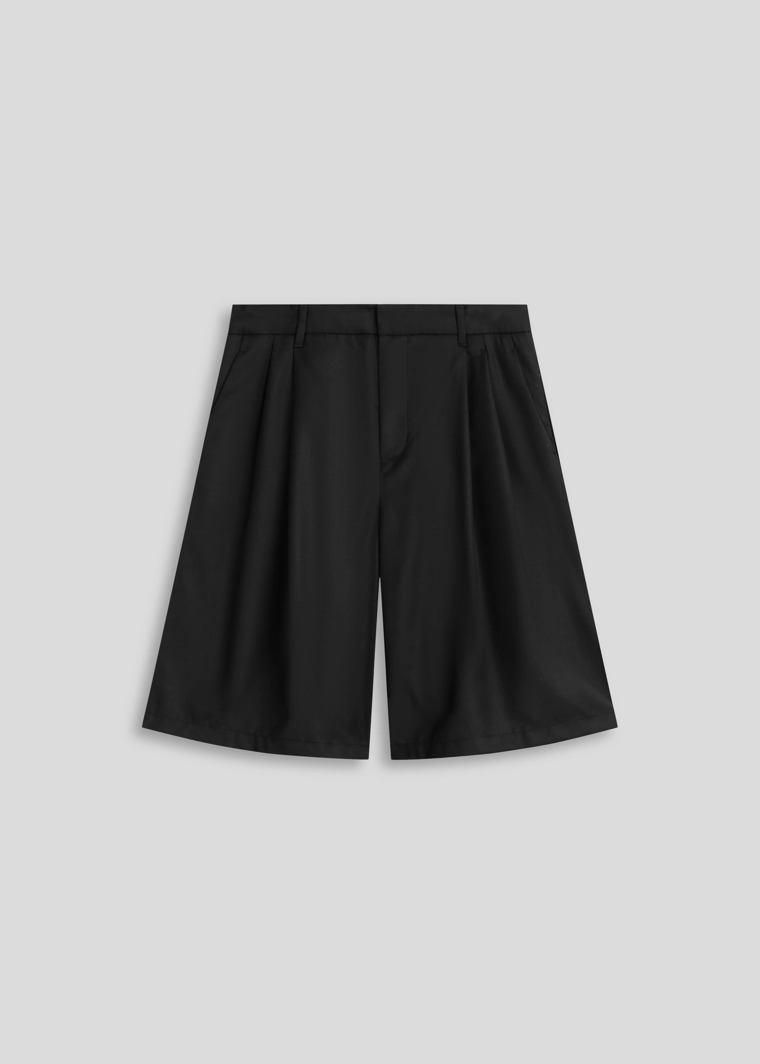 Tailored Wool Short