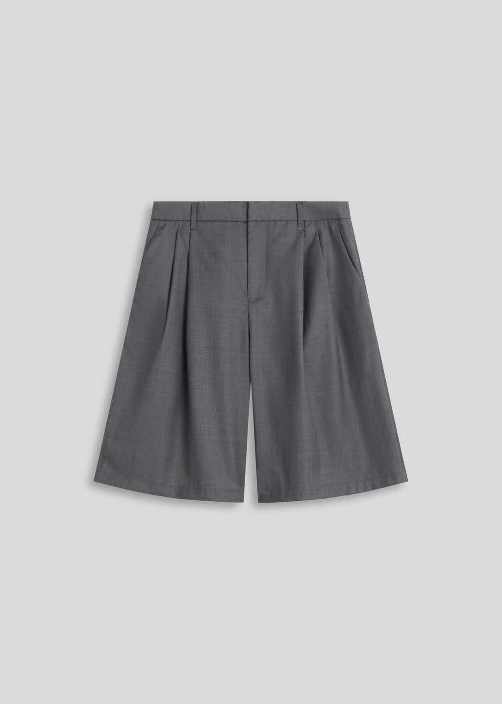 Tailored Wool Short