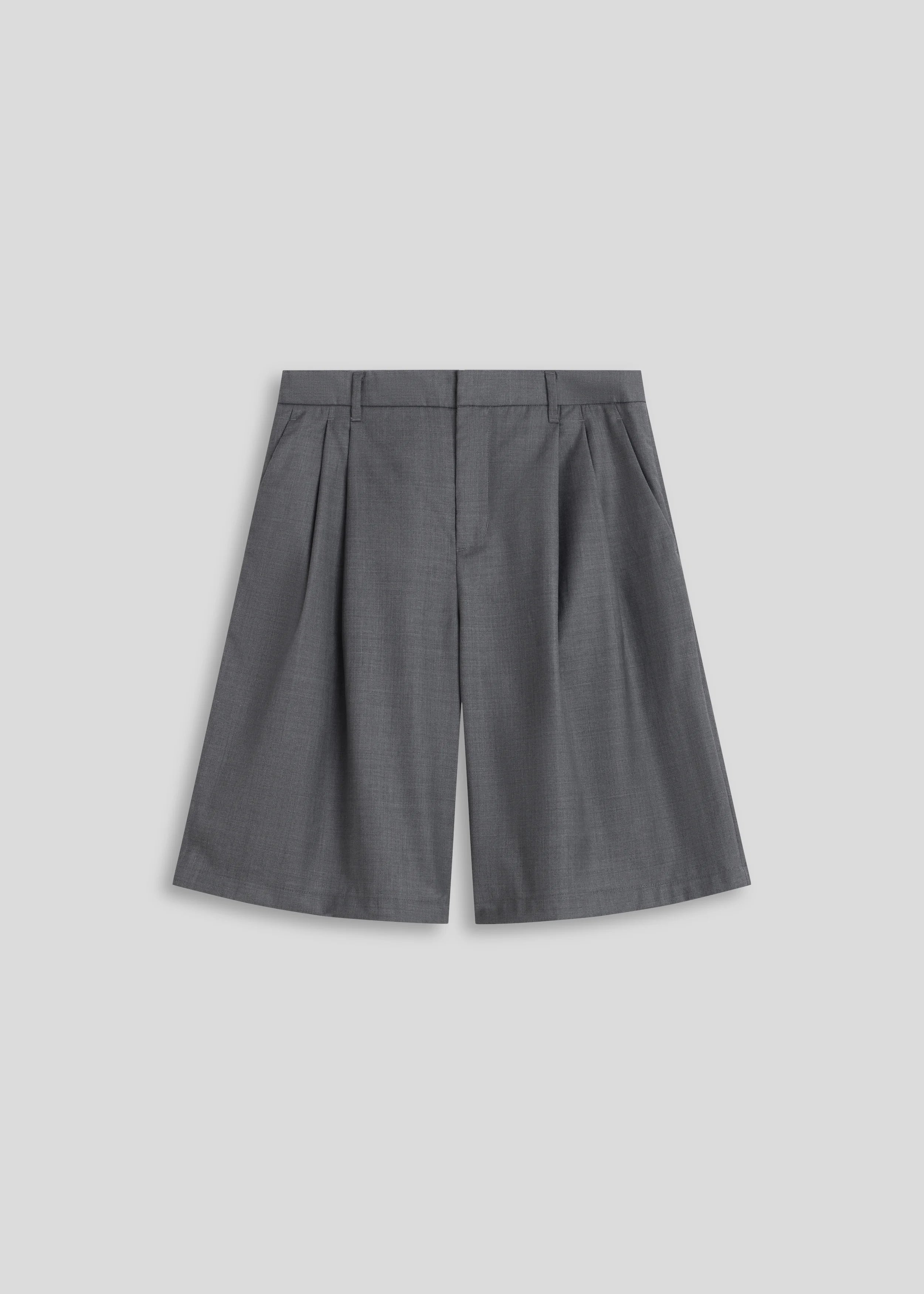 Tailored Wool Short