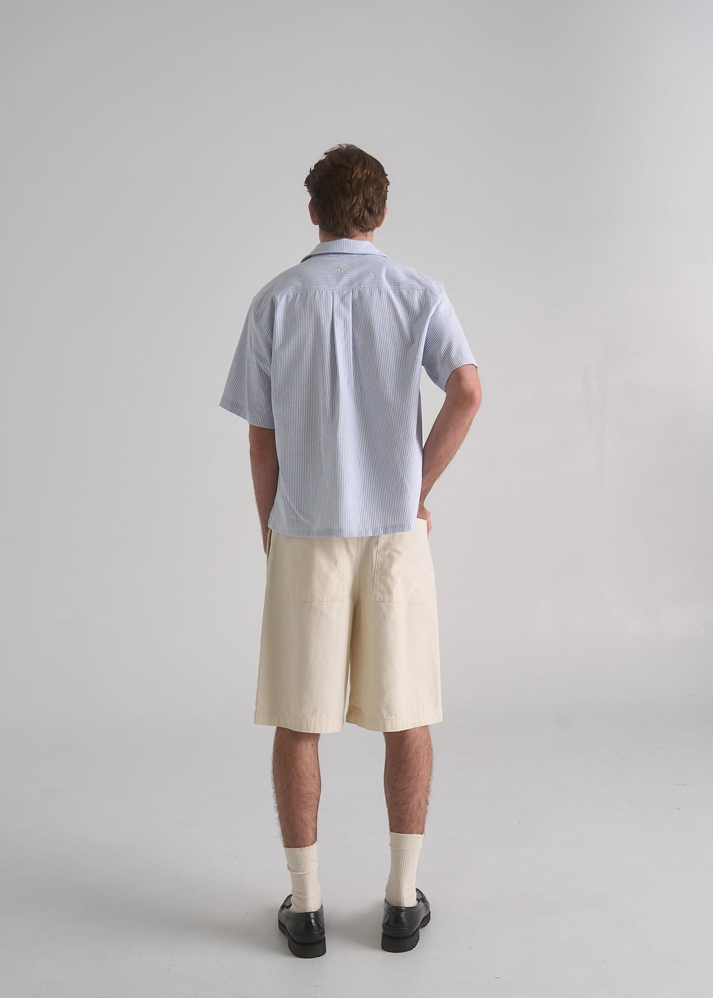Wide Leg Pleated Short