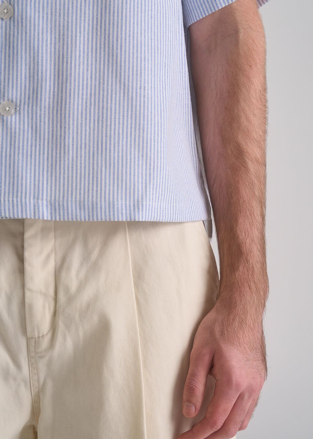 Wide Leg Pleated Short