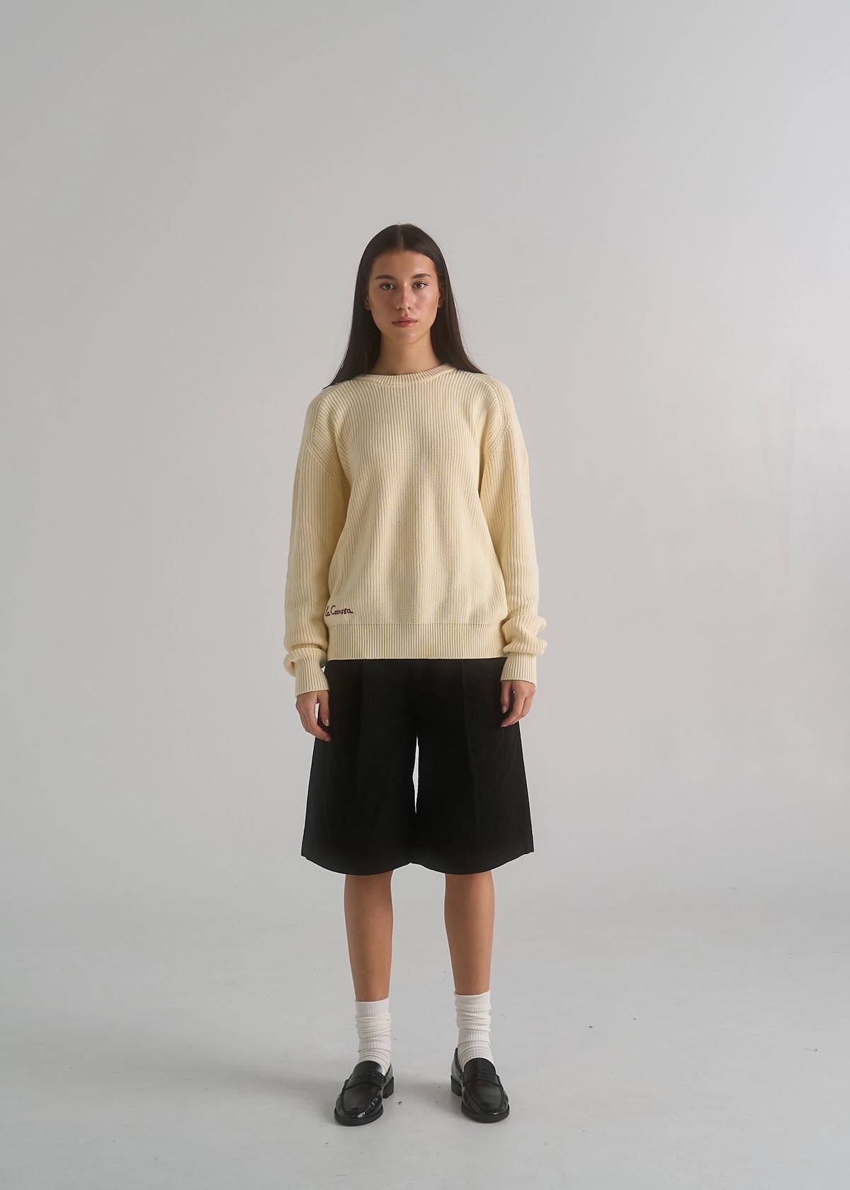 Wide Leg Pleated Short
