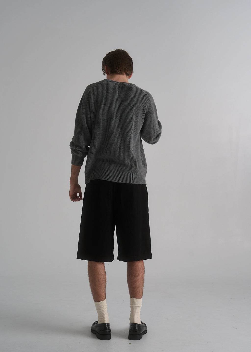 Wide Leg Pleated Short
