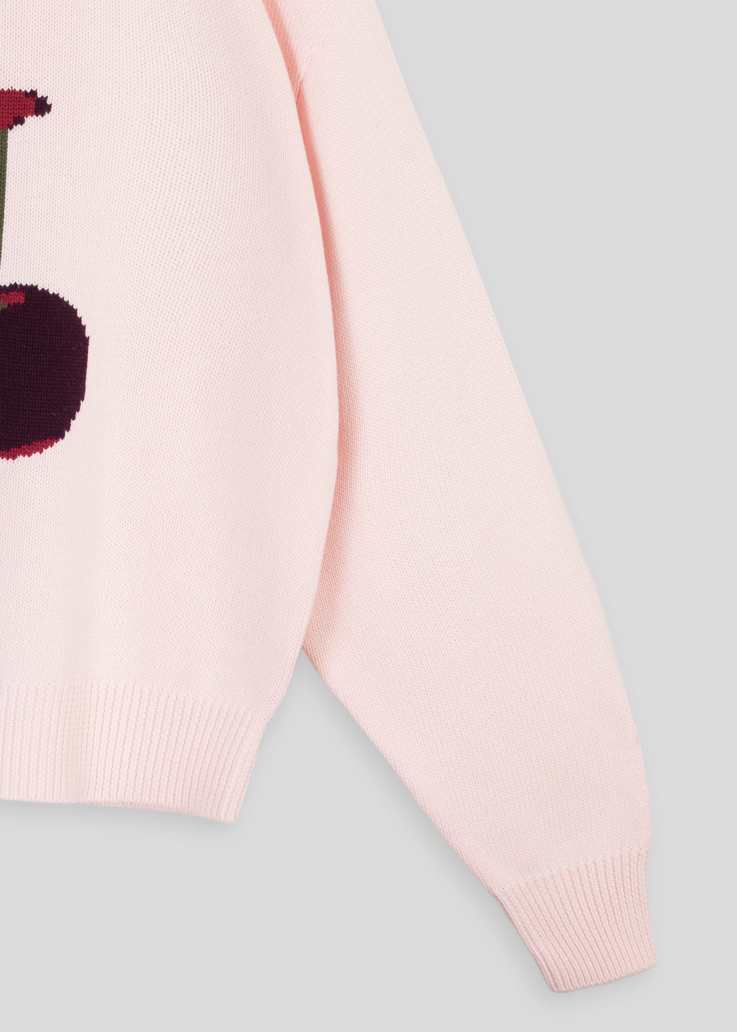 Cherry Intarsia Knit