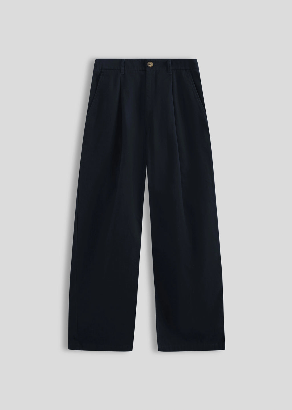 Wide Leg Pleated Trouser