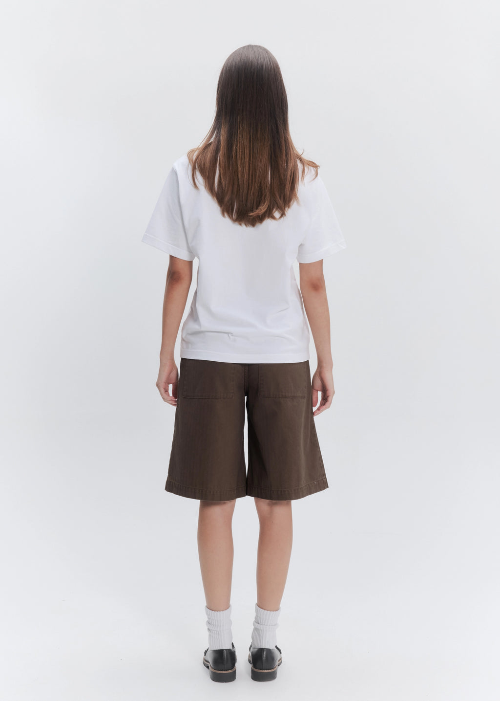 Wide Leg Pleated Short