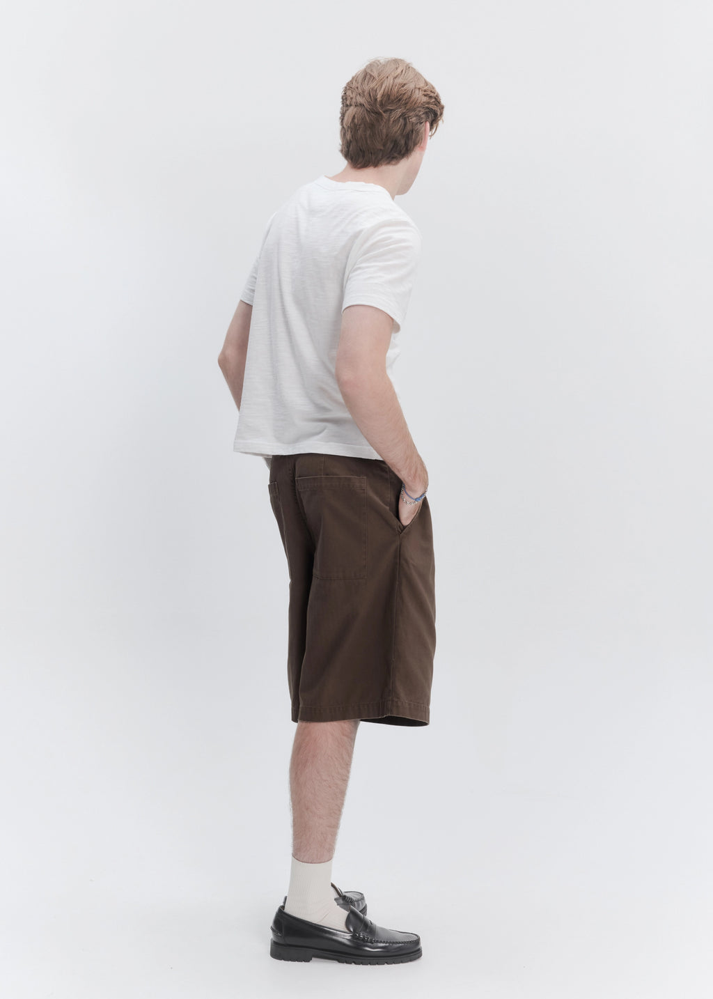 Wide Leg Pleated Short