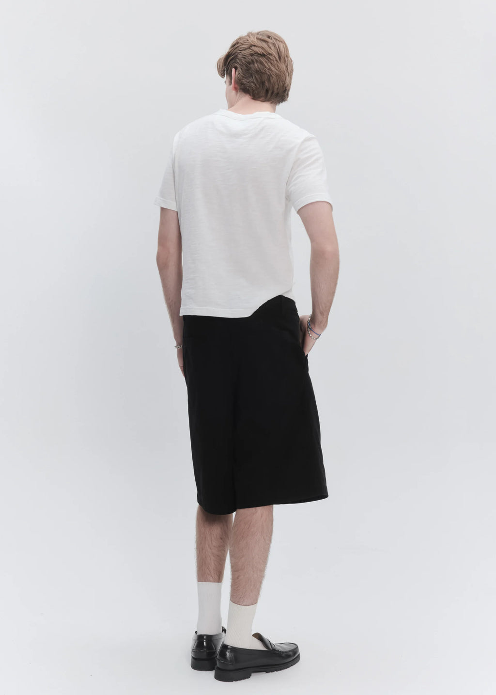 Wide Leg Pleated Short