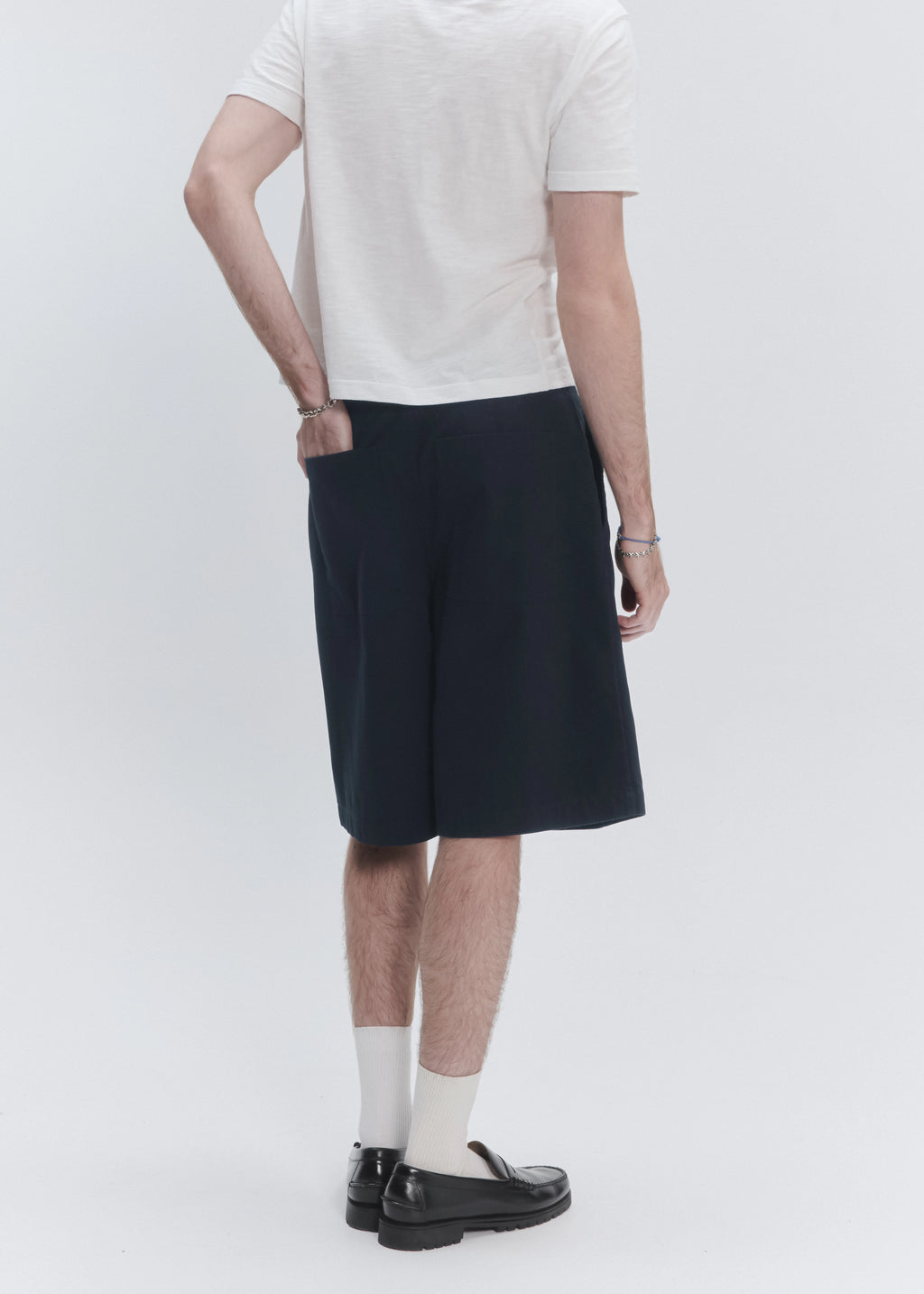 Wide Leg Pleated Short