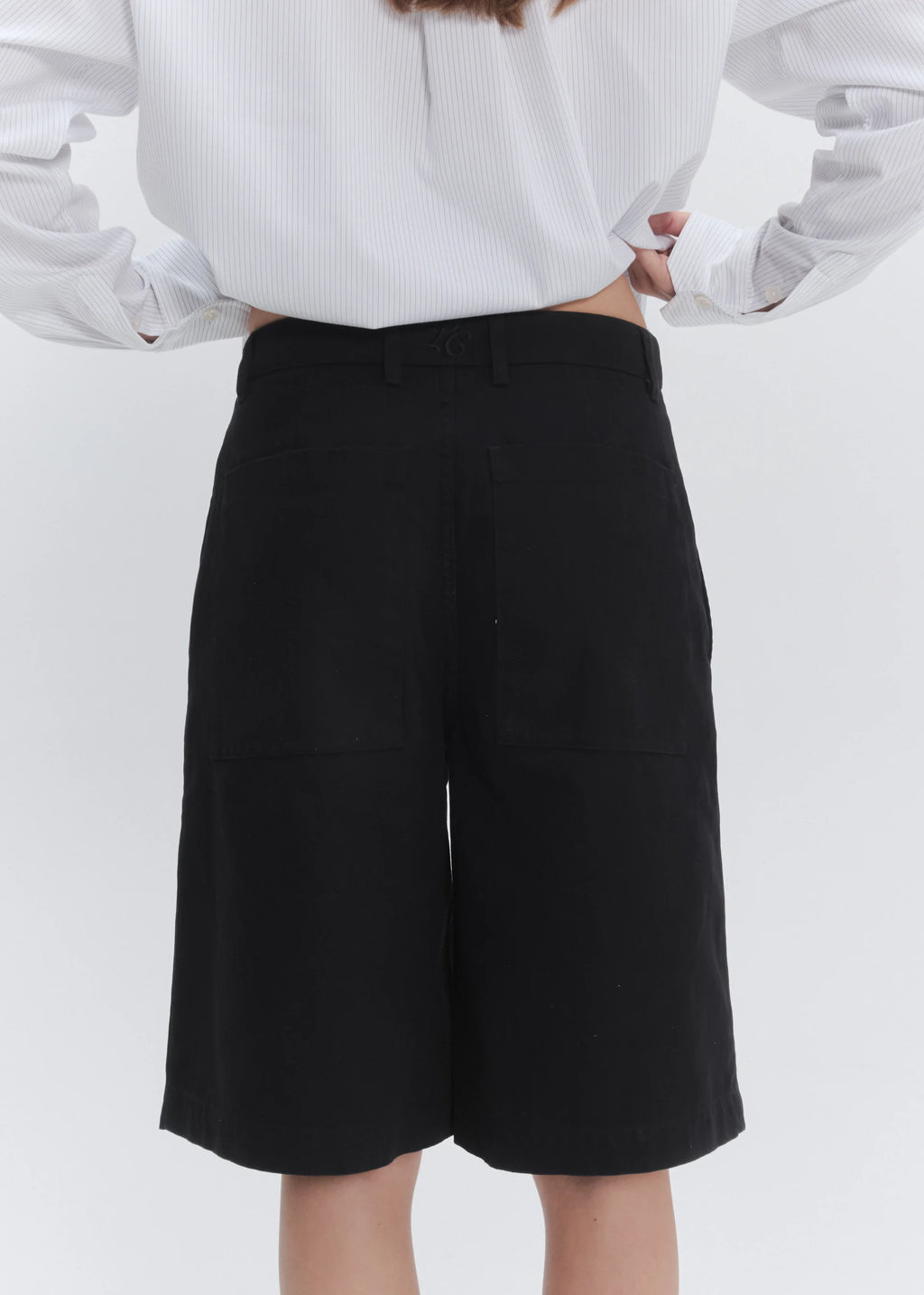 Wide Leg Pleated Short