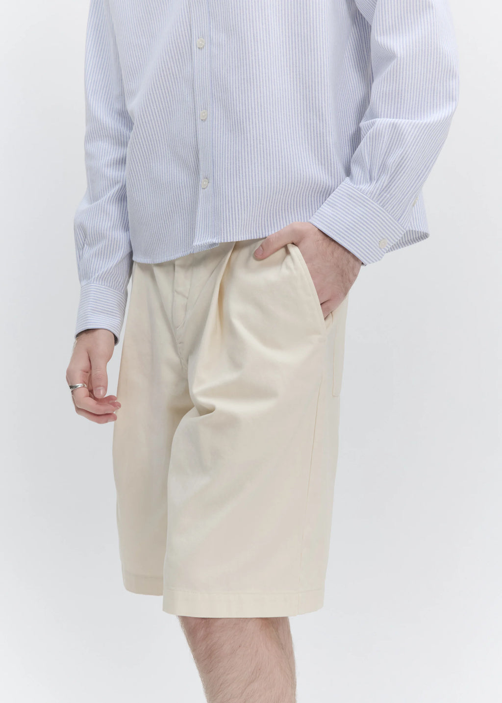 Wide Leg Pleated Short