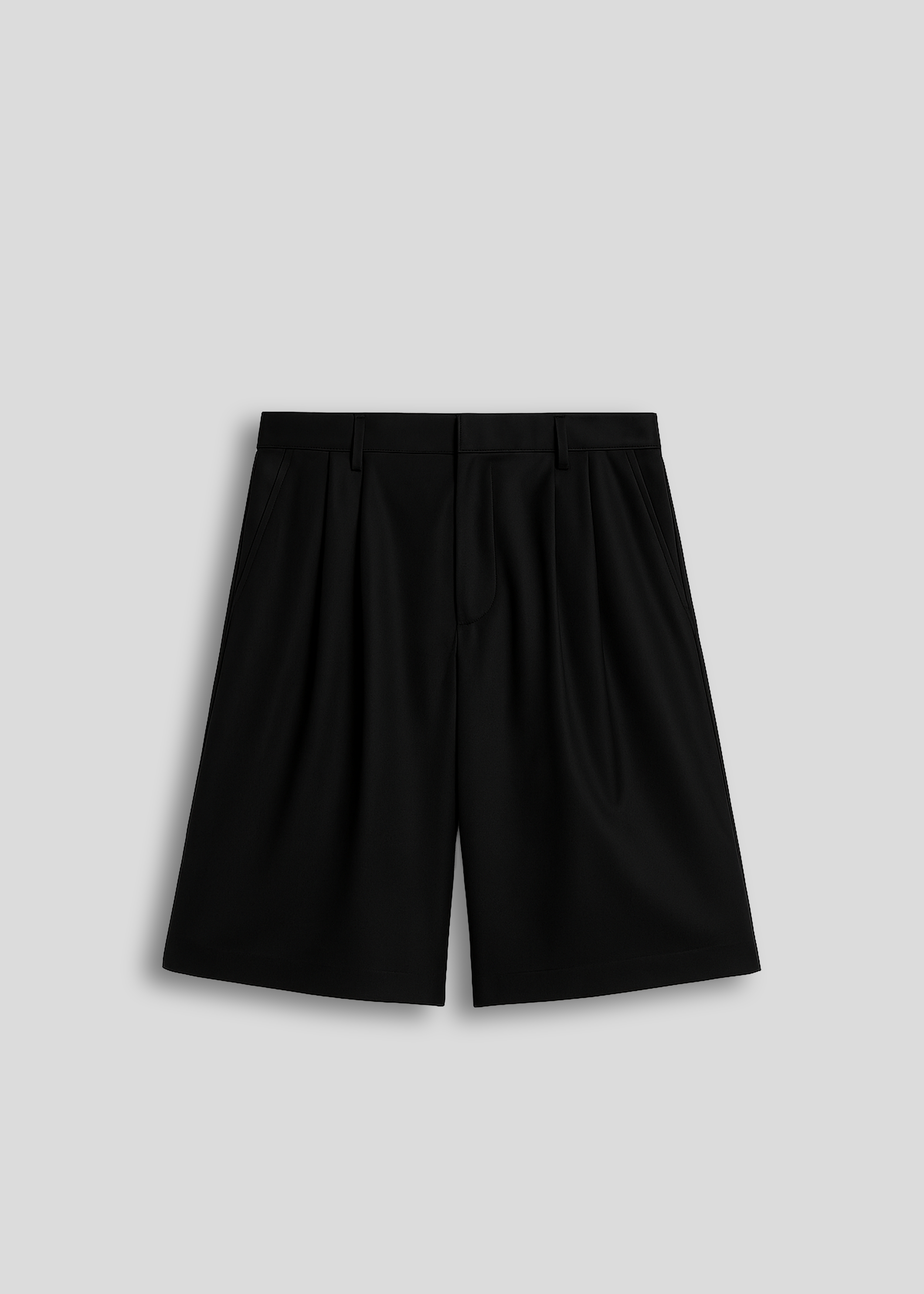 Wide Leg Pleated Short