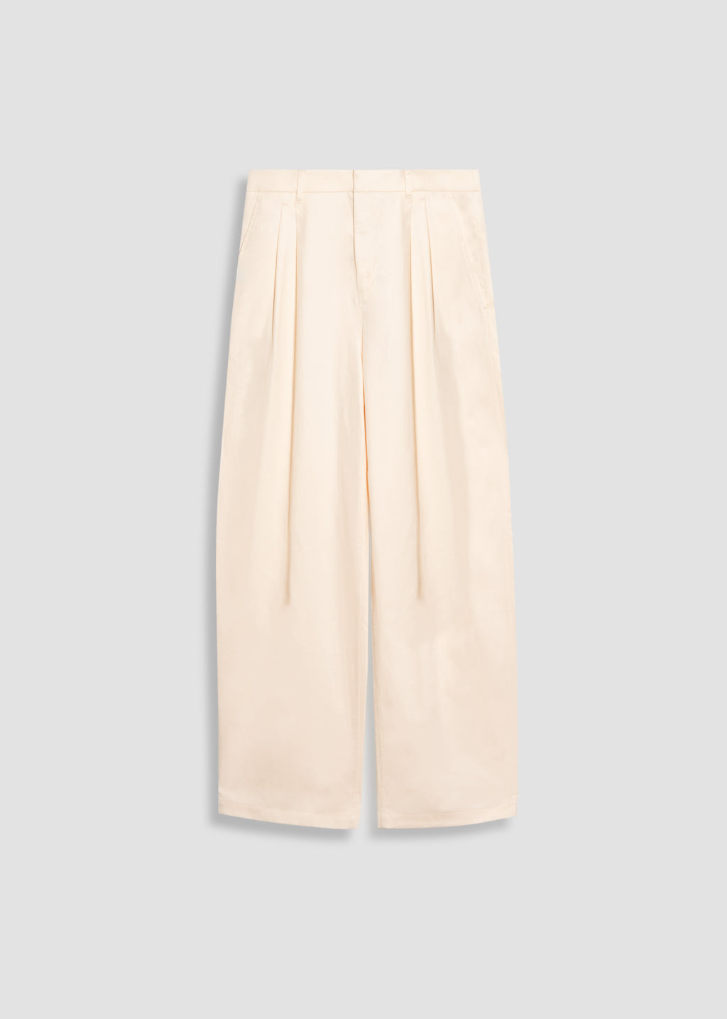 Wide Leg Pleated Trouser