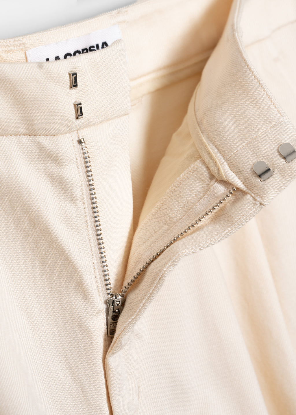 Wide Leg Pleated Trouser